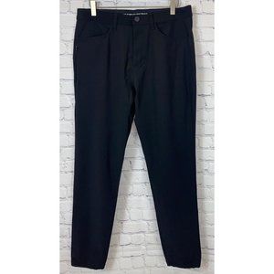 RHONE Black Joggers